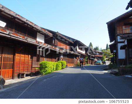 妻籠宿風景 106755523
