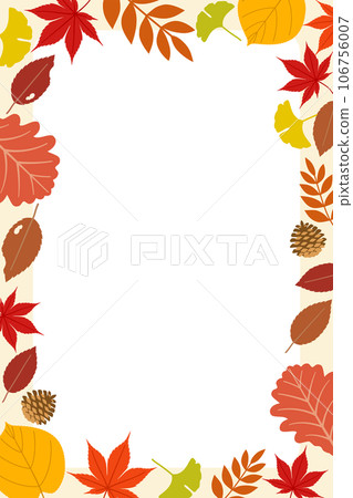 Autumn plant frame 106756007