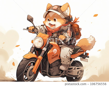 [AI 生成圖像] 狗騎自行車 106756556