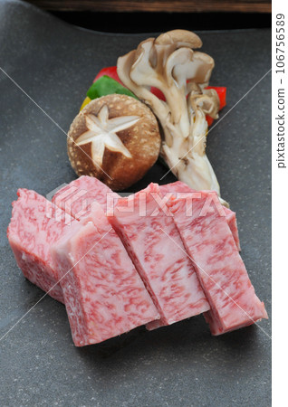 Domestic brand beef steak Domestic brand beef steak 106756589