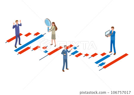 People who analyze stock prices People who analyze stock prices 106757017