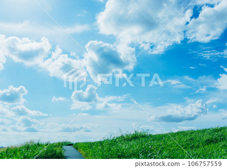 夏天的藍天白雲 106757559