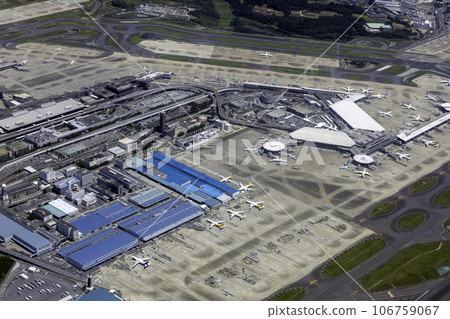成田機場第一航站樓鳥瞰圖 106759067