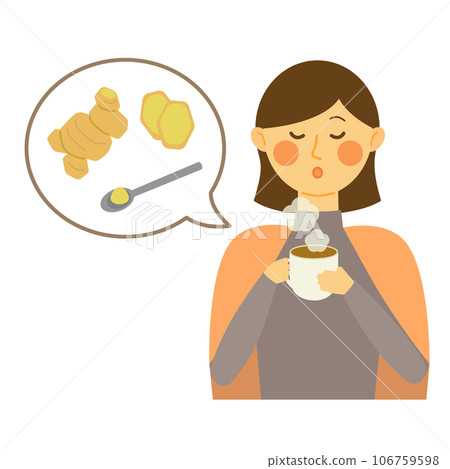 喝薑茶的女人 喝薑茶的女人 106759598