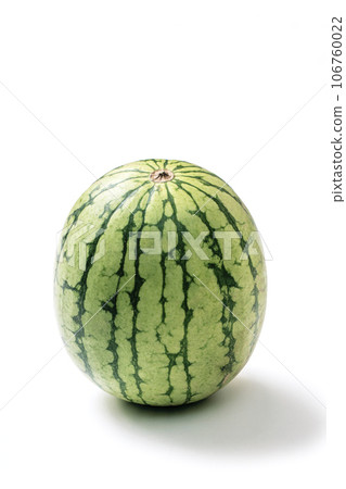 新鮮西瓜，小玉西瓜，夏天形象，小玉西瓜，皮諾女孩形像素材 106760022
