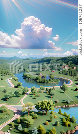 A view of a certain island A view of a certain island 106761287