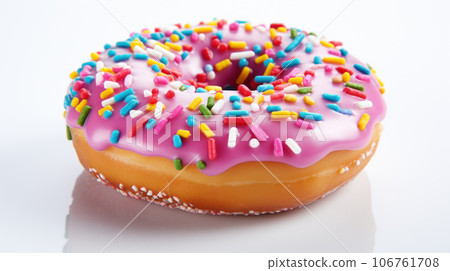 Sweet tasty colorful donut 106761708