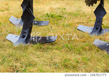 Agriculture machinery, plowing machine made of steel 106761773