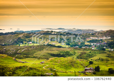 Island Sotra landscape near bergen norway Island Sotra landscape near bergen norway 106762440