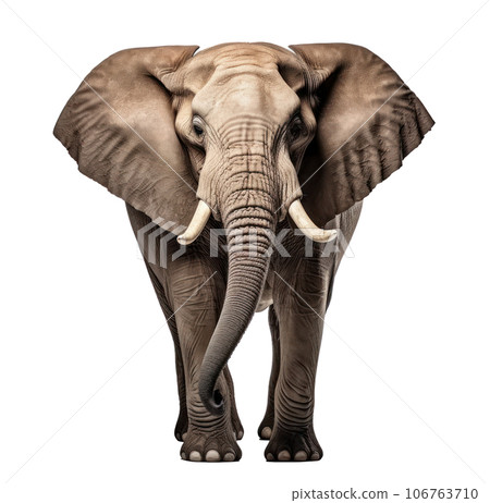 Elephant animal isolated 106763710