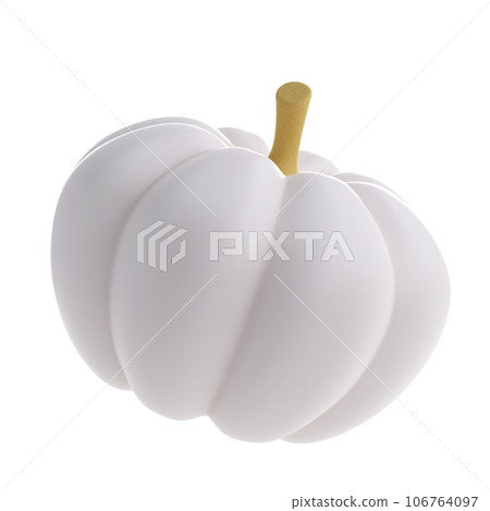 3d white realistic pumpkin rendering icon in cartoon style. Design element for Thanksgiving Day holiday autumn. illustration isolated with clipping path 3d white realistic pumpkin rendering icon in cartoon style. Design element for Thanksgiving Day holiday autumn. illustration isolated with clipping path 106764097