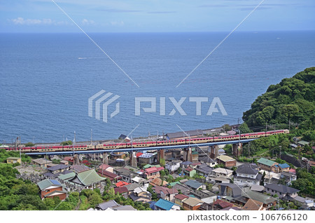 Tokaido Main Line Nebukawa-Hayakawa JR West JR Tokai 285 series Sunrise Izumo Sunrise Seto 106766120