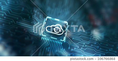 Cloud computing concept. Connect to cloud. Cloud computing icon Cloud computing concept. Connect to cloud. Cloud computing icon 106766868