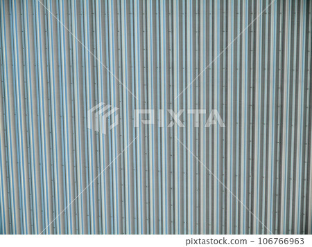 Crome Metal Line pattern on side of building Crome Metal Line pattern on side of building 106766963
