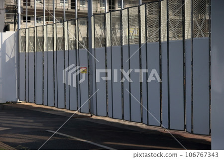 工地入口大門圖片 工地入口大門圖片 106767343