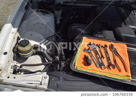 汽車的檢查和維護形象 106768356