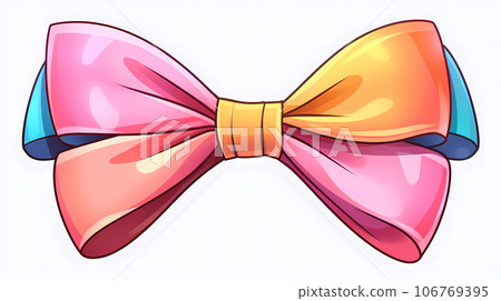 手绘卡通漂亮的蝴蝶结插画 手绘卡通漂亮的蝴蝶结插画 106769395