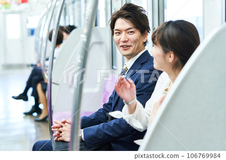 Men and women shooting cooperation "Keioh Electric Railway Co., Ltd." Men and women shooting cooperation "Keioh Electric Railway Co., Ltd." 106769984
