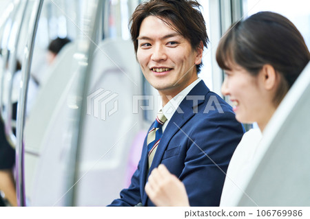Men and women shooting cooperation "Keioh Electric Railway Co., Ltd." Men and women shooting cooperation "Keioh Electric Railway Co., Ltd." 106769986