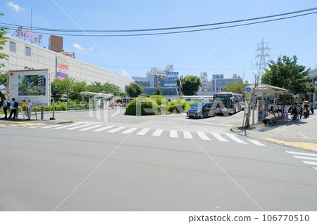 Denentoshi Line Saginuma Station bus rotary Denentoshi Line Saginuma Station bus rotary 106770510