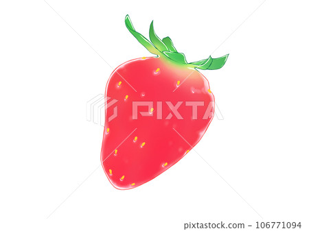 水彩風格草莓插畫3 水彩風格草莓插畫3 106771094