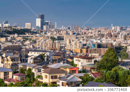[神奈川縣] 橫濱市中心及郊區的住宅區和城市景觀 106771408