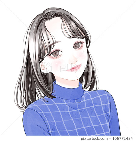 一個微笑的女人 一個微笑的女人 106771484