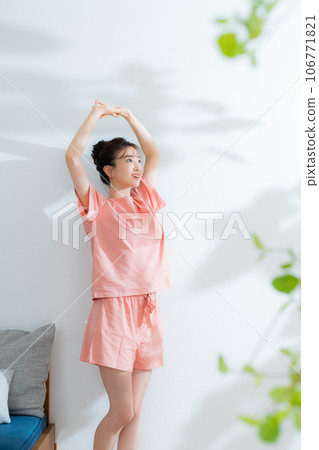 Woman in room wear 106771821