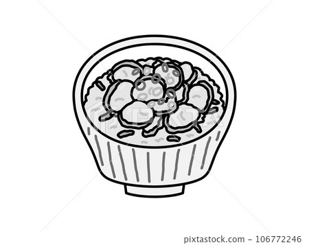 Fukagawa Meshi, Local Cuisine, Tokyo, Monochrome 106772246