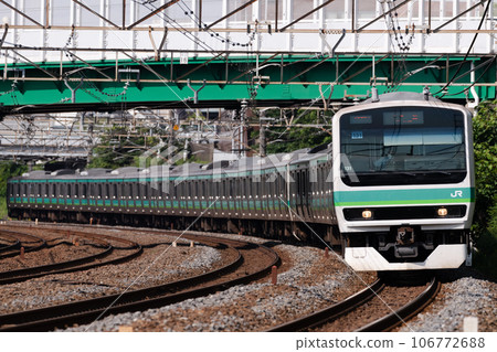 Joban Line Rapid E231 series train 106772688