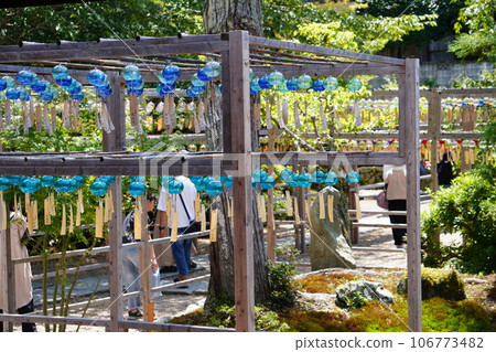 Wind chime festival temple 106773482