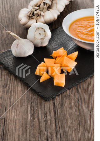 Pumpkin soup Pumpkin soup 106774216