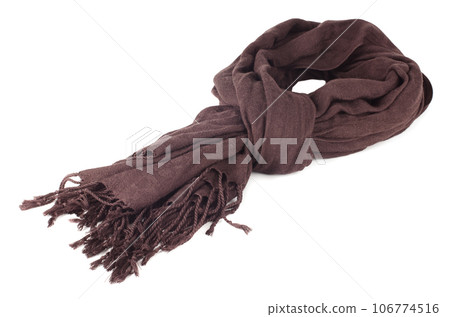 Warm scarf in brown 106774516