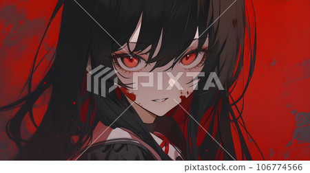 Violent high school girl Yandere Menhera (AI generated image) Violent high school girl Yandere Menhera (AI generated image) 106774566