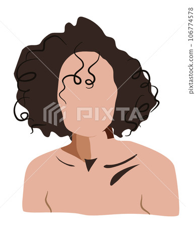 silhoutte abtract girl silhoutte abtract girl 106774578