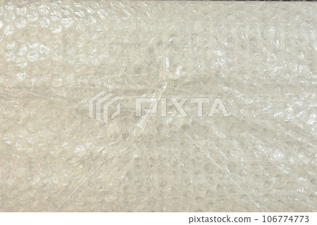 white bubble wrap for protect product 106774773