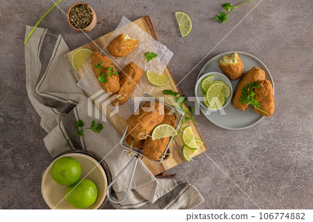 Meat croquets 106774882