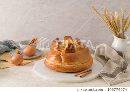 Traditional fogaca cake Traditional fogaca cake 106774974