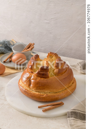 Traditional fogaca cake Traditional fogaca cake 106774976