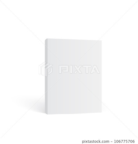 Blank Cover Of Magazine, Book, Booklet, Brochure. Vector 106775706