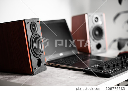 workstation in the office 106776383