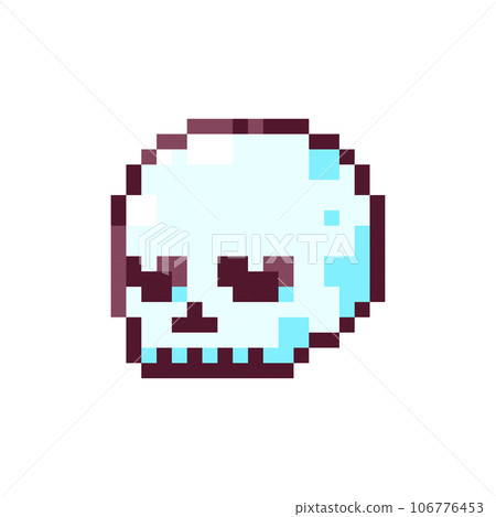skull, bone, icon 106776453