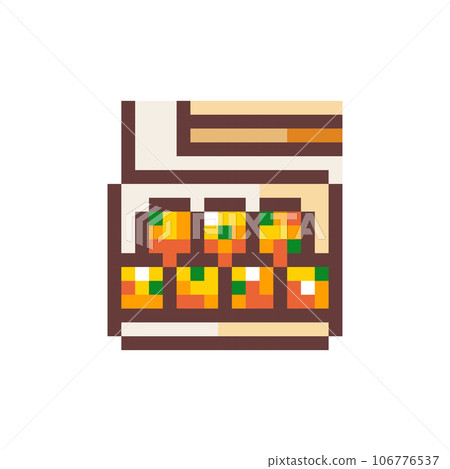 takoyaki, fast food, vector 106776537