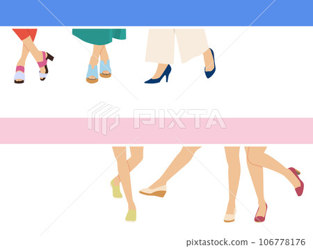 Women's feet pop set 1 Women's feet pop set 1 106778176
