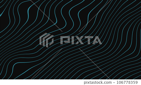 Wavy lines abstract minimal elegant motion background. Seamless looping Wavy lines abstract minimal elegant motion background. Seamless looping 106778359