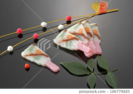 新年裝飾品、新年菜餚中使用的魚糕、禦節菜餚中的生布、禦節菜餚中的生布 106779885