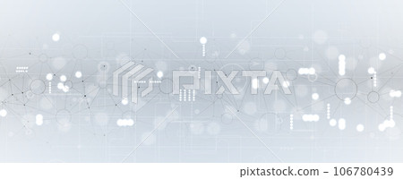 Technology abstract futuristic background for internet business. Big data concept. Technology abstract futuristic background for internet business. Big data concept. 106780439