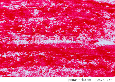 Red grungy crayons strockes texture background Red grungy crayons strockes texture background 106780738