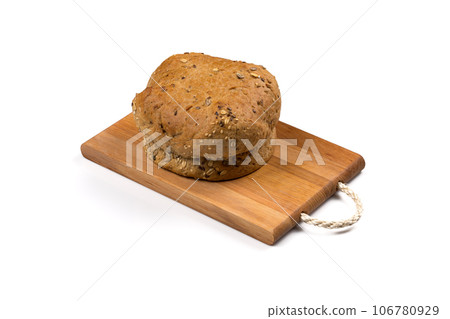 Various of bread on cutting board 106780929