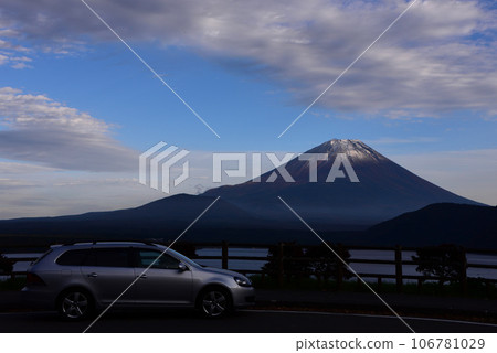Mt. Fuji from Lake Motosu Mt. Fuji from Lake Motosu 106781029